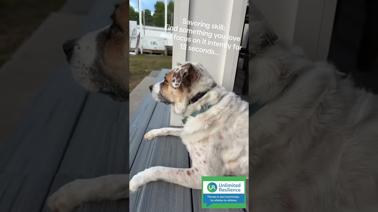 Mental Skill Monday - Savoring