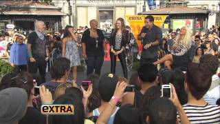 Christina Takeover Of Extra At The Grove - Part 3