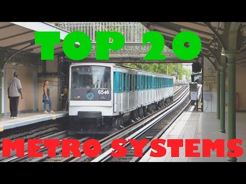 Video: 11 įspūdingiausių metro sistemų pasaulyje
