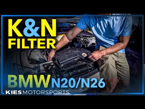 how-to-install-a-k&n-drop-in-filter-in-your-n20/n26-f30-bmw!