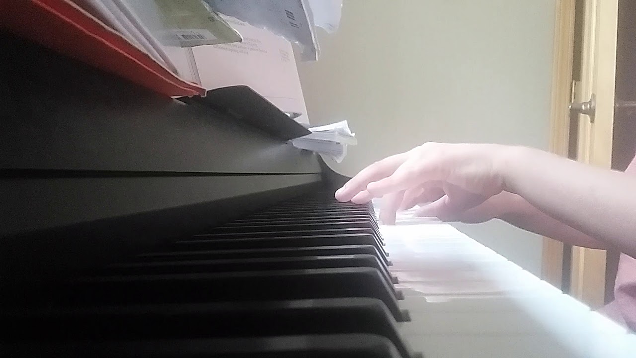 Shooting the rapids piano