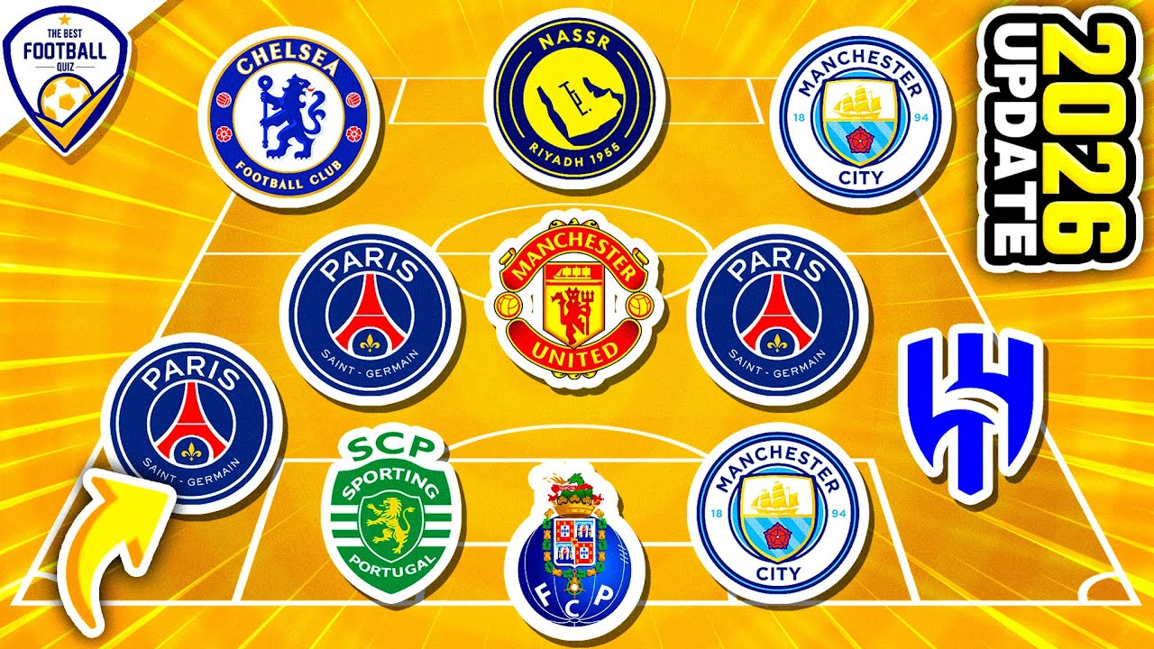 GUESS 40 NATIONAL TEAMS BY THEIR PLAYERS' CLUBS - SEASON 2025/2026 | FOOTBALL QUIZ 2025