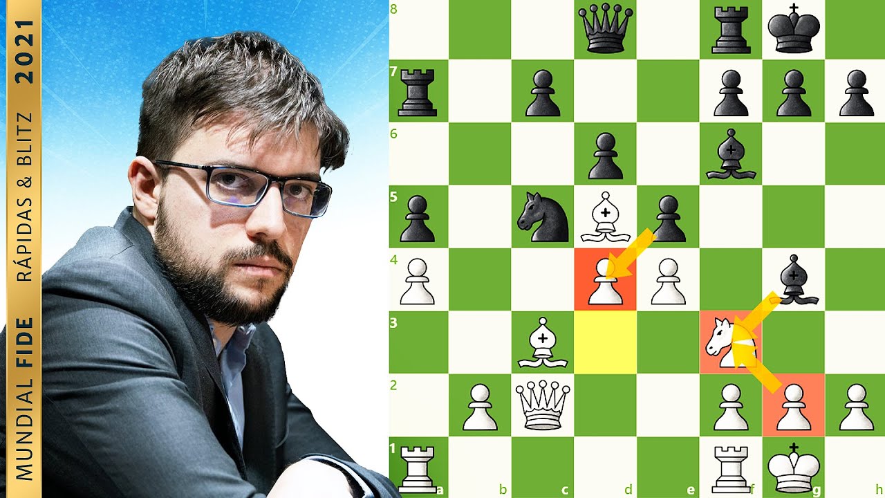 Maxime Vachier-Lagrave Vence o Campeonato Mundial de Xadrez Blitz da FIDE -  Xadrez Forte