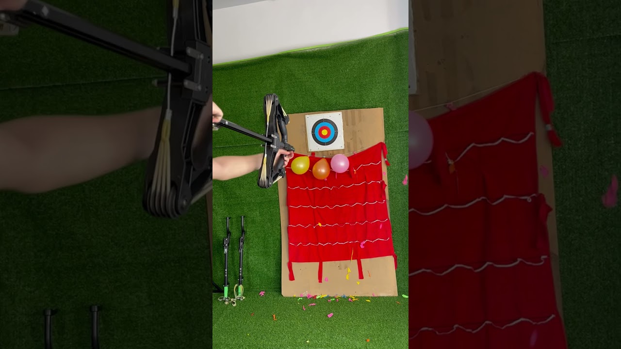 Compound Bow With Green Laser (Continuous Outdoor Shooting)