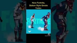 Fortnite Slalom Style Emote Trailer.