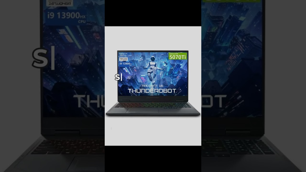Thunderobot Radiant 16 Gaming Laptop Upgrade for Real-World FPS 🔥 #Shorts