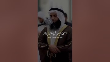 الله نزل أحسن الحديث كتابا متشابها مثاني من سورة الزمر بصوت الشيخ عز الدين العوامي