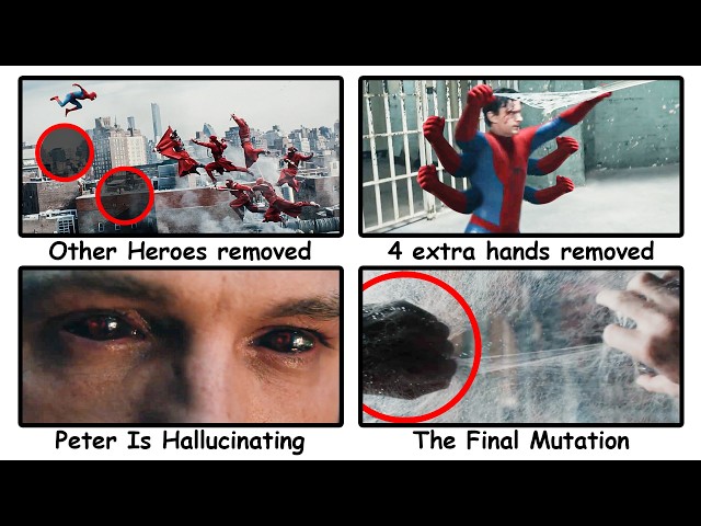 Every REMOVED shot in Spider Man Brand New Day Trailer Explained