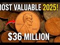 Top 10 Rarest Lincoln Pennies Worth Millions in 2025 🪙 | Most Valuable Coins Found in Pocket Change!