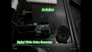 Arduino Bit Banging Digital White Noise Generator On Any Digital Pin