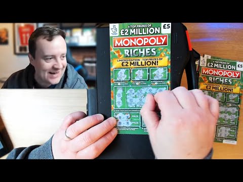 MASSIVE WIN!! I spent £25 on SCRATCH CARDS !!! Must See