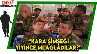 Ameri̇kalilar Türk Yemekleri̇ Yi̇yor Emret Komutanım