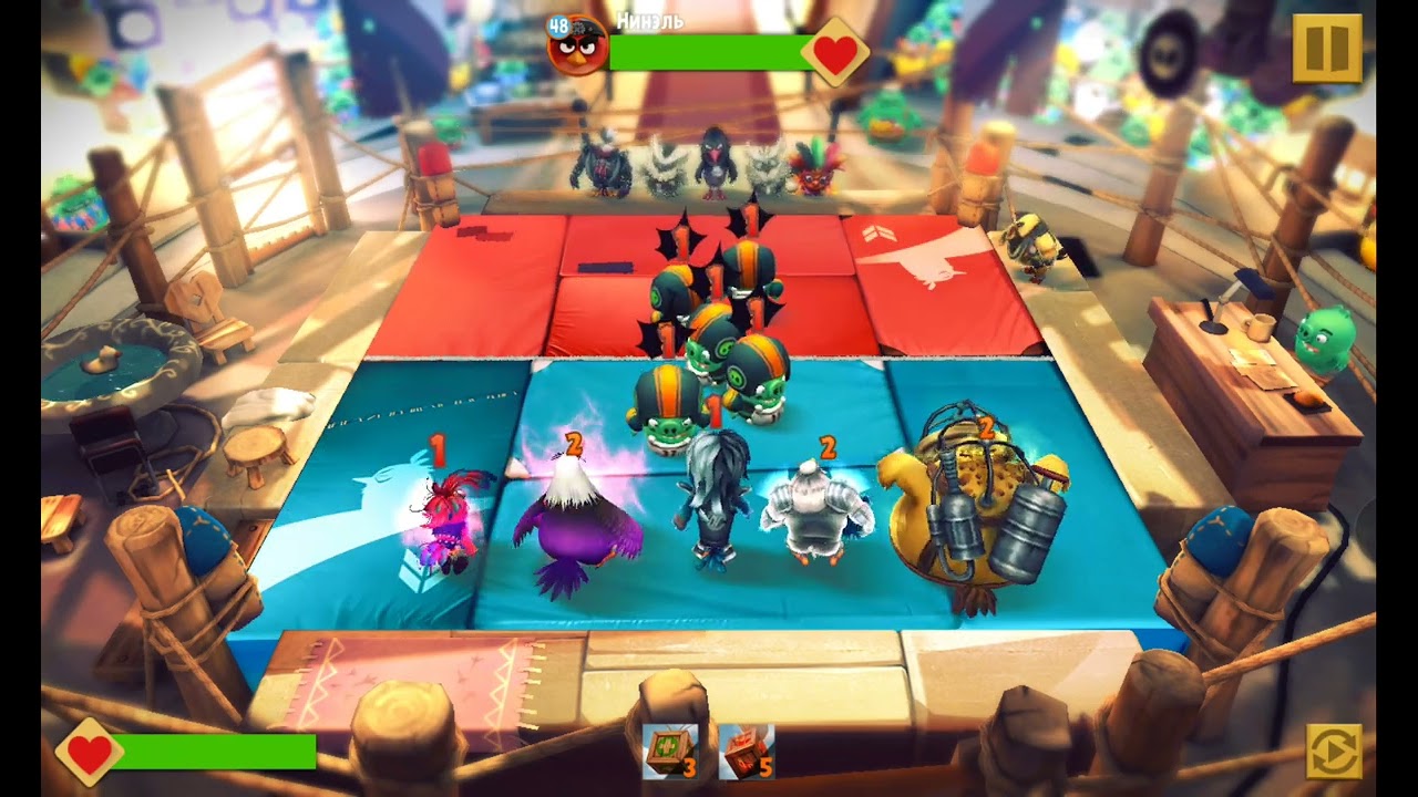 Angry Birds Evolution game 2017 Arena part 1