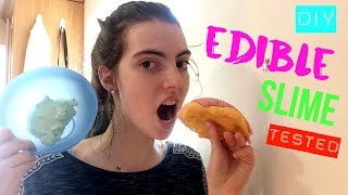 Testing DIY Edible Slime Recipes