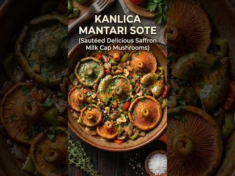 Herkesin bayılacağı o pratik kanlıca mantarı yumurta tarifi 🍳🔥 #tarifler #shorts