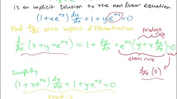 Section 1.2: Solutions and Initial Value Problems