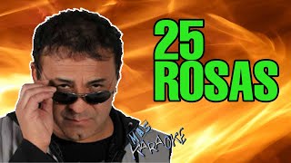 😎 25 ROSAS 🟢 Chebere 🎤 MAS KARAOKE #cuarteto chords