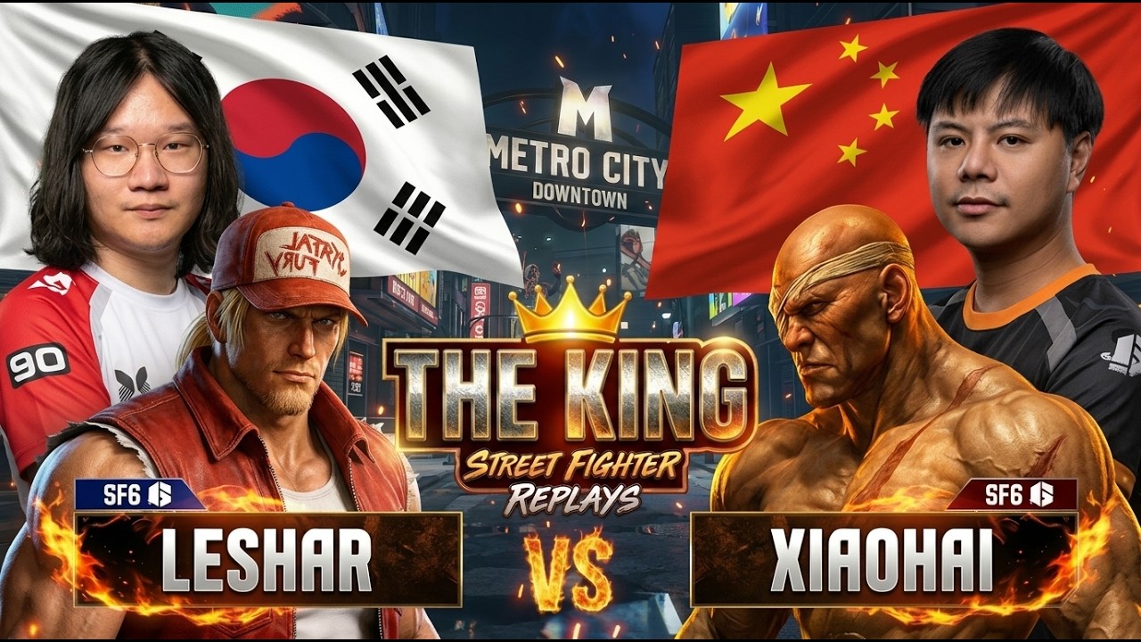 🔥 SF6 ▰ LESHAR (Terry) vs XIAOHAI (Sagat) ▰  Street Fighter 6 🔥
