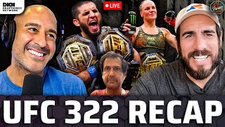 UFC 322 Recap, DOMINANT Makhachev & Shevchenko, Ray Longo Reactions, and UFC Qatar Betting Picks