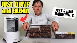 Hands-Free No-Bake Vegan Brownies (The Machine Does the Work!)