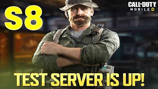 NEW S8 TEST SERVER IS LIVE—DOWNLOAD NOW!