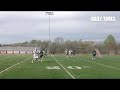 Matt Moore, crossbar and in. GV and Ridley tied at 4, 3:27 left