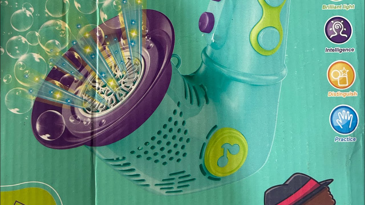 Unboxing of bubble saxophone
