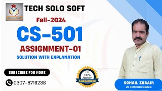 CS501 ASSIGNMENT 1 SOLUTION Fall 2024 | CS501 Assignment  01 Solution 100% Correct by tech solo soft