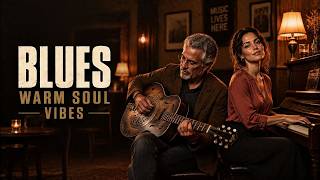 🍸 Blues Jazz Soul Chill Mix 🎤 Husky Female Voice, Crying Saxophone & Slide Guitar | Dim Bar