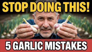 5 Garlic Planting Mistakes That Are RUINING Your Harvest!
