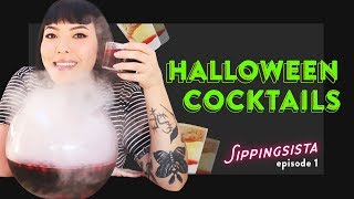 3 Halloween Drinks | SippingSista Episode 1 | soothingsista