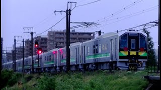 JR北海道H100形12両　甲種輸送8561ﾚ　EF510-2牽引