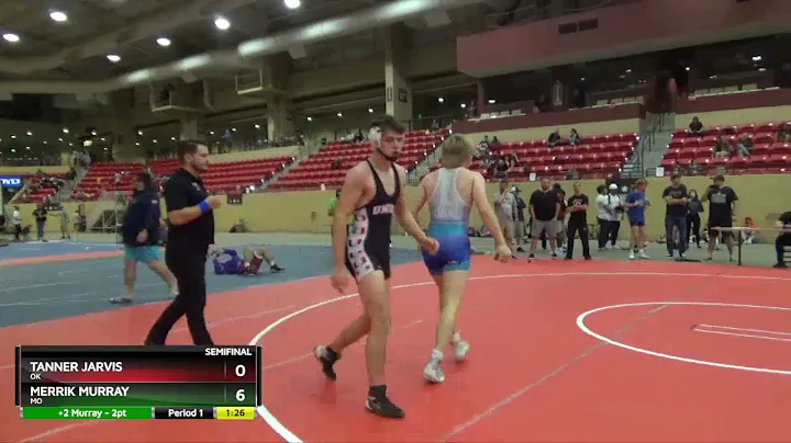 160 Lbs Semifinal - Tanner Jarvis, OK Vs Merrik Mu...
