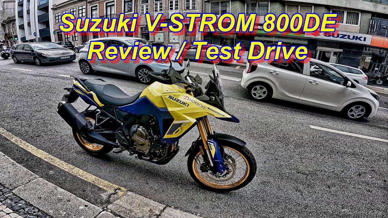 Suzuki V-STROM 800DE Review / Test Drive - YouTube