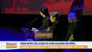 Özkan Uğura Oğlu Alişan Uğur Ve Eşi Aysun Aslandan Veda... \