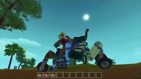 Self-Balancing Mechanism (Tutorial) and Bike (Showcase)- Scrap Mechanic #1  ✔