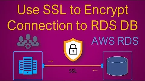 AWS RDS Security | Use SSL to Encrypt a Connection to a DB Instance