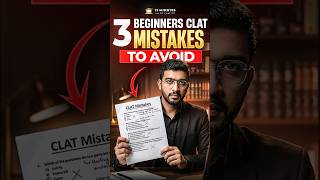 CLAT 2027 3 Mistakes to Avoid #clat2027