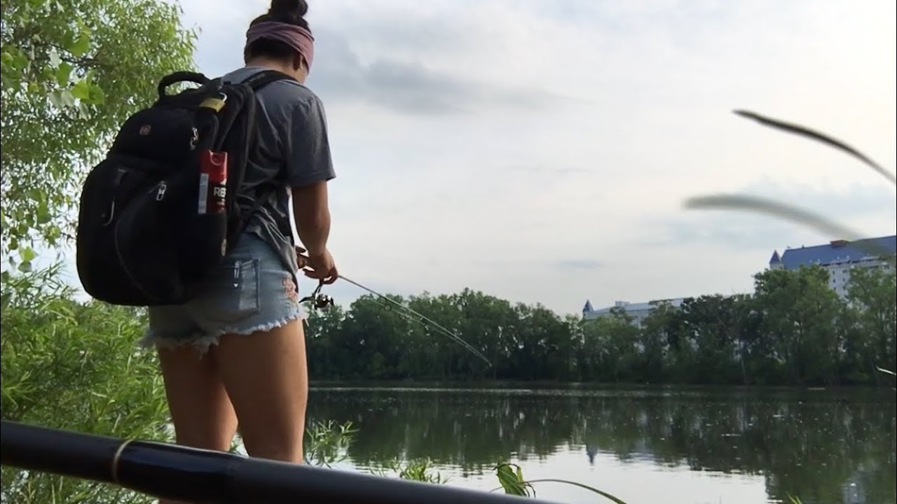 New Lake…WILL SHE GET A BIG BASS??? | Fishing Vlog 1