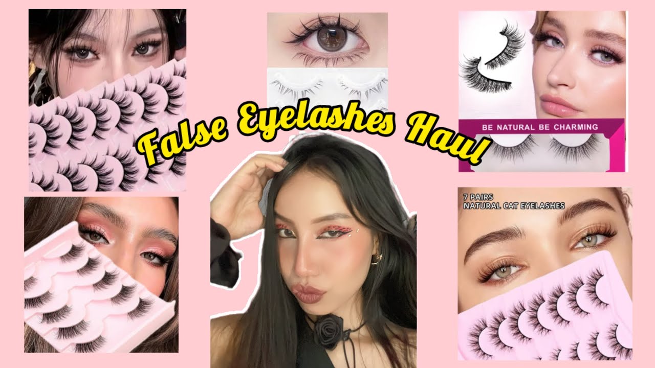 Savana False Eyelash Haul🛍//savana haul//false eyelashes
