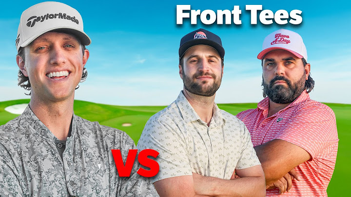 Can BobDoesSports Beat Me From the Front Tees?