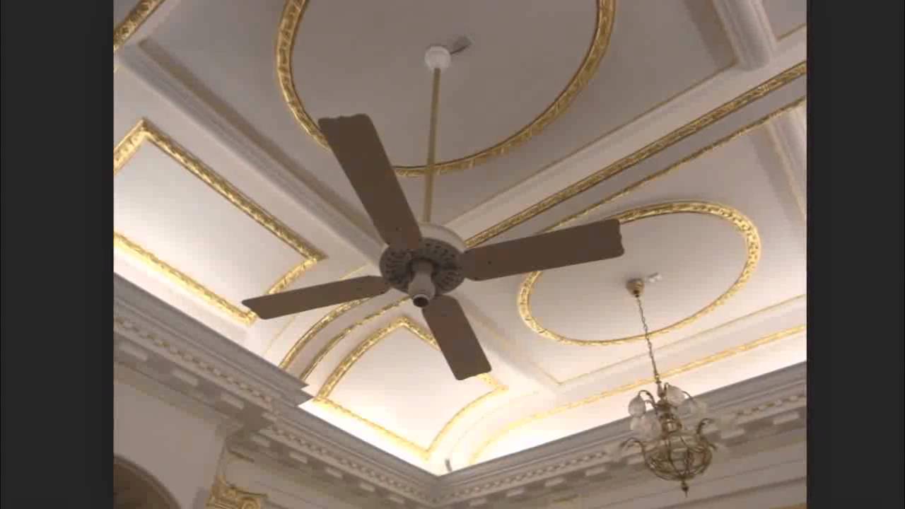 Antique Emerson "Fernleaf" ceiling fans in a museum (HK) wall mounted fan YouTube