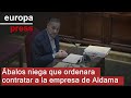 Ábalos niega que ordenara contratar a la empresa de Aldama y defiende la compra de mascarillas