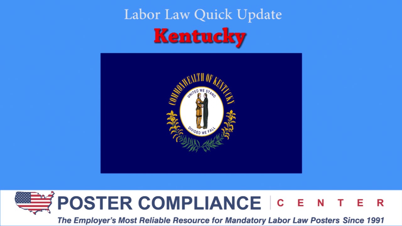 Kentucky Labor Law Poster Update YouTube