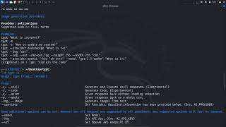 ChatGPT in Kali Linux Terminal ｜ Run AI in Terminal Without Browser using TGPT 2026