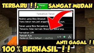 Cara Mabar Multiplayer Di Minecraft PE 1.17 OFFLINE