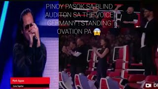 Mark Agpas Recieves Standing Ovation on the Blind Audition of The Voice Germany 2018