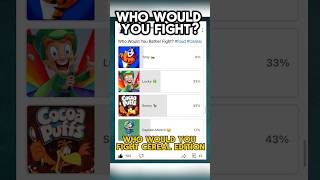 Which Cereal Mascot Would You Fight? #cereal #food