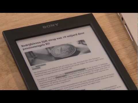 Sony PRS-T2 E-reader - Review (Consumentenbond)