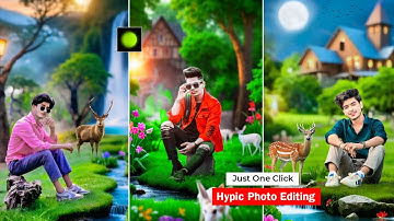 Hypic app photo editing tutorial | One click photo background change | Ai Photo Editing Tutorial